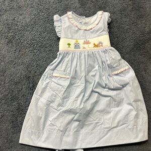 NWOT Anavini Smocked Cinderella Dress